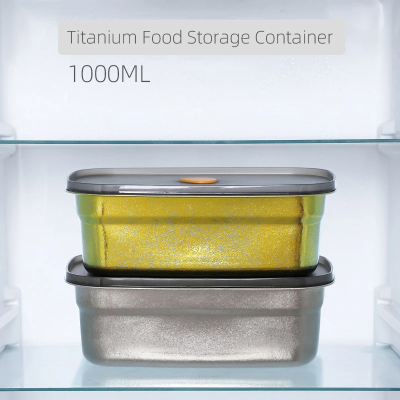Bento Box - Wadah Penyimpanan Makanan Titanium, Kotak Bento