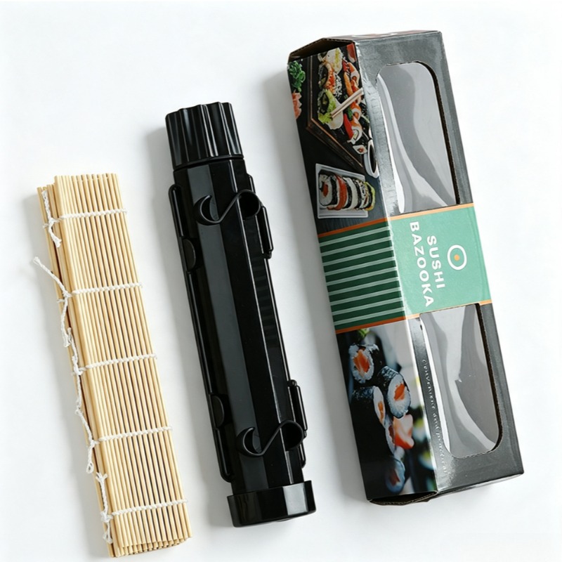 Sushi Making Kit - Perlengkapan Pembuatan Sushi, Alas Sushi Bambu,