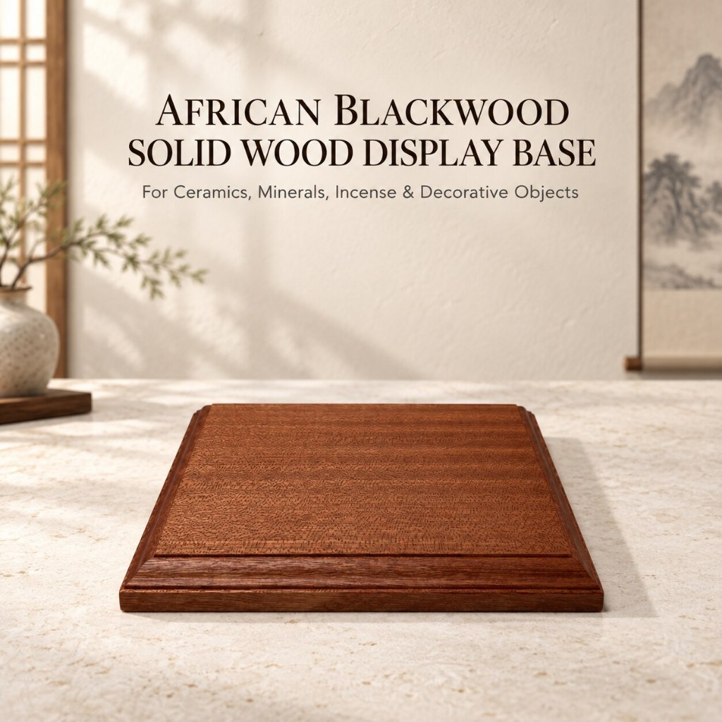 Incense Holder - Alas Penyangga dari Kayu Solid untuk