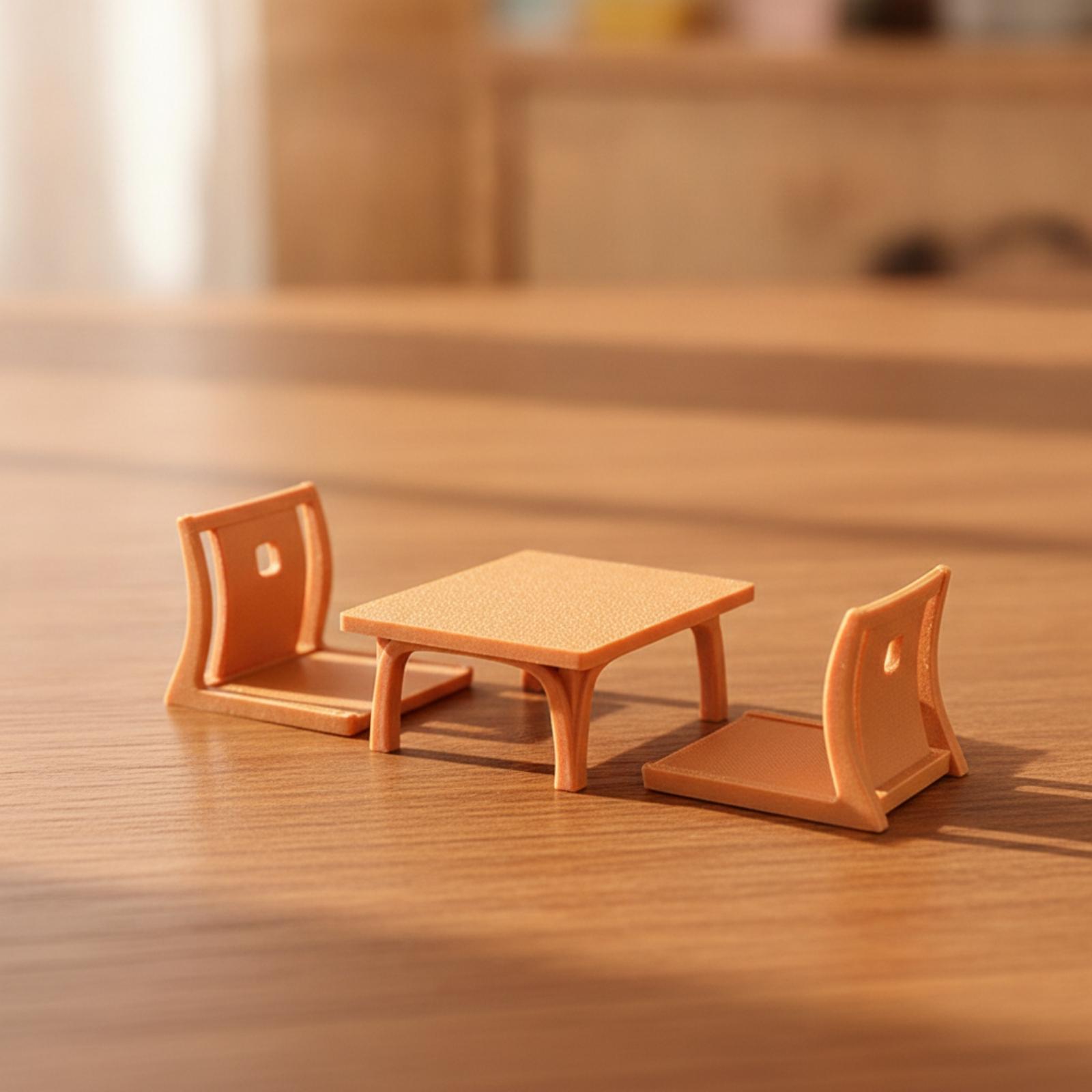 Japanese Tea - 1 Set Miniatur Rumah Boneka Skala