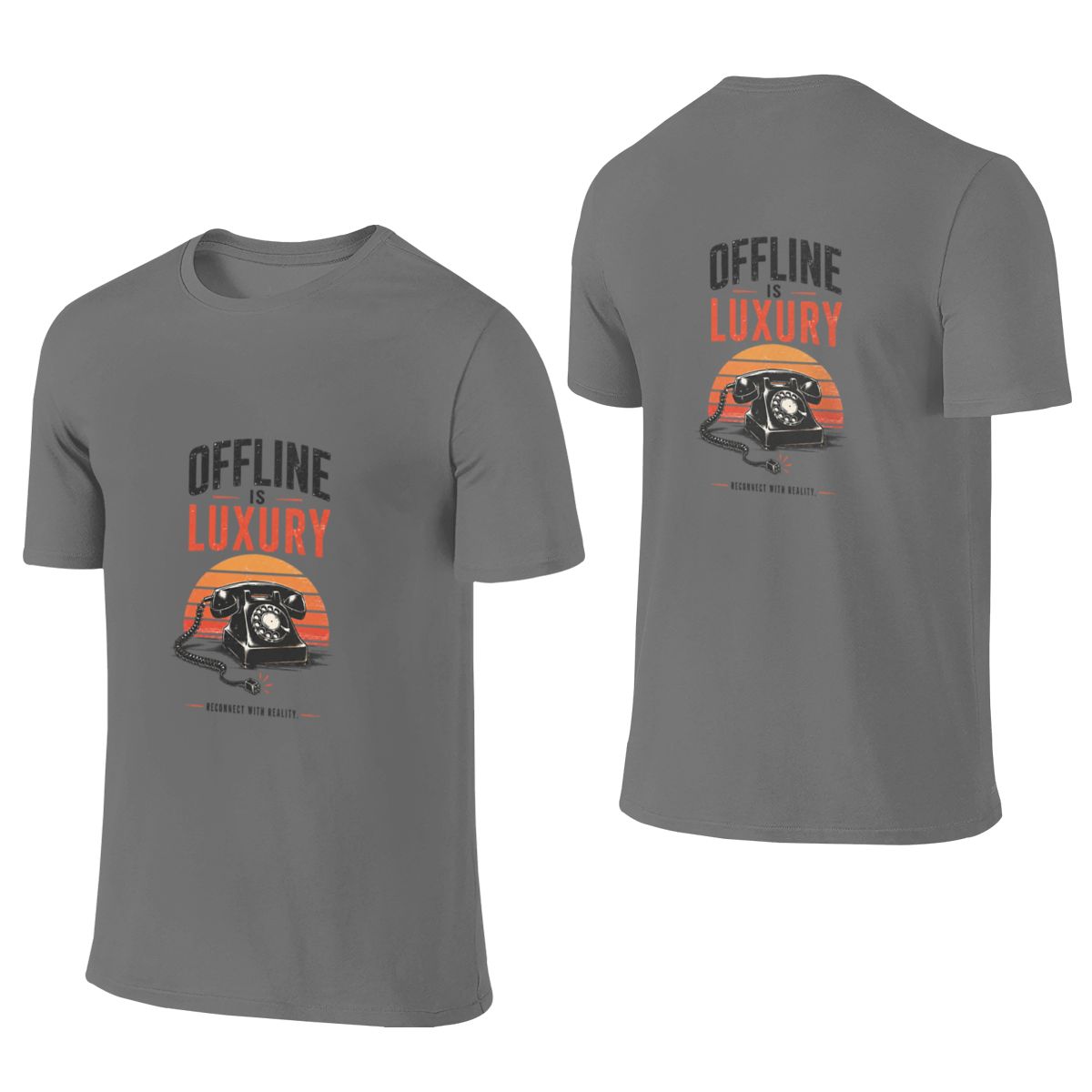 Japanese Luxury Lifestyle - Kaos Oblong Gaya Retro Mewah untuk