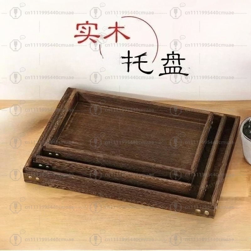 Japanese Snacks - Nampan paulownia gaya Jepang, nampan set