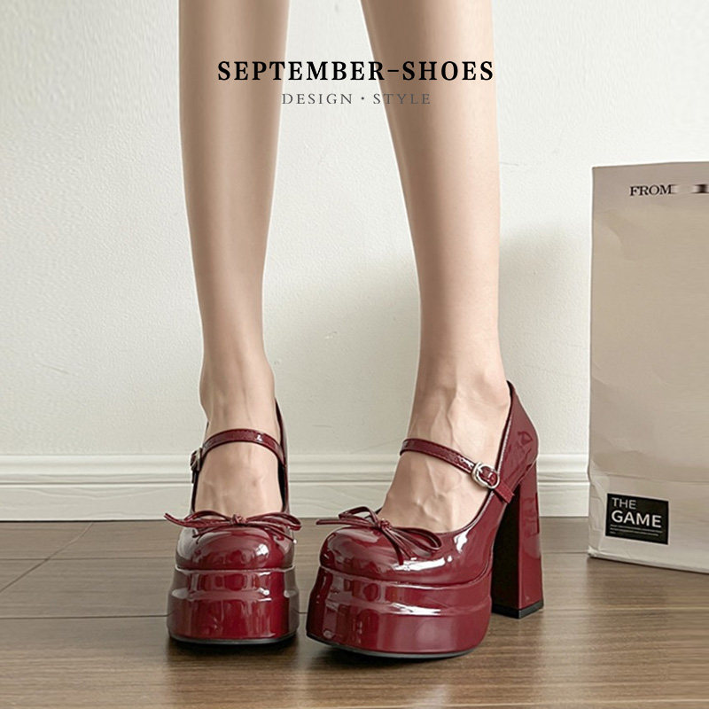 Sepatu Lolita Marie Jane, Sepa - Japanese Tea ulasan dan harga