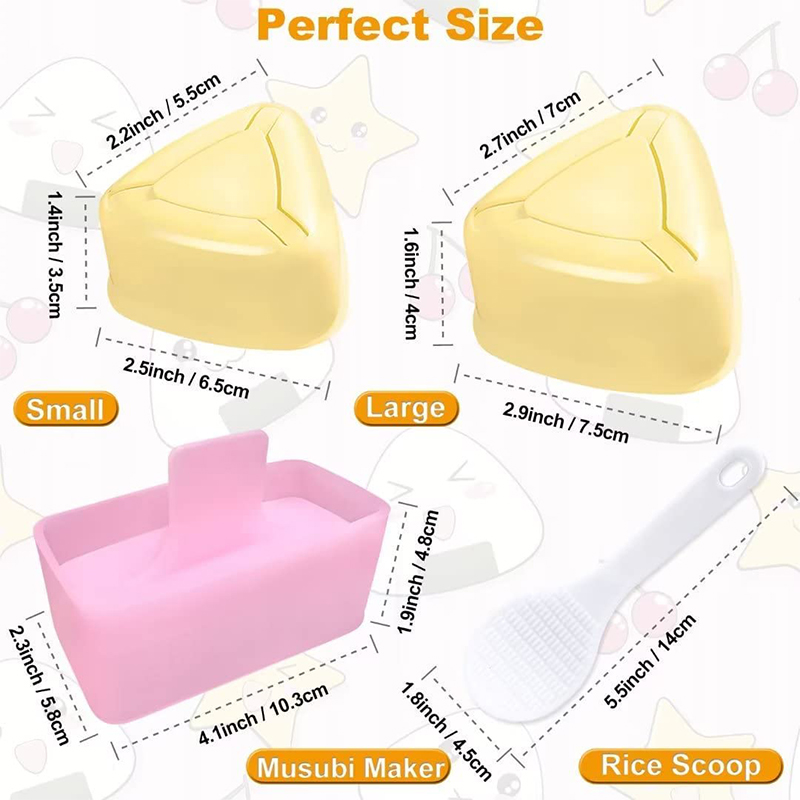 LMETJMA Alat Pembuat Nasi Musu - Sushi Making Kit ulasan dan harga