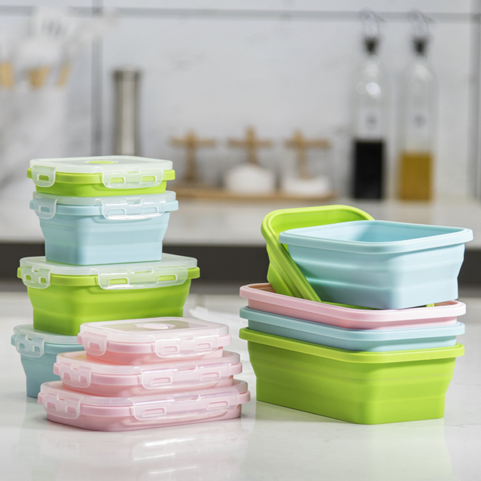 Kotak Makan Siang Silikon Food - Bento Box ulasan dan harga