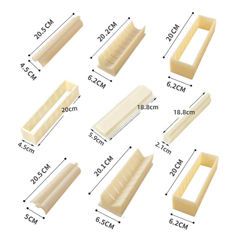 3 Buah/Set Alat Pembuat Sushi  - Sushi Making Kit ulasan dan harga