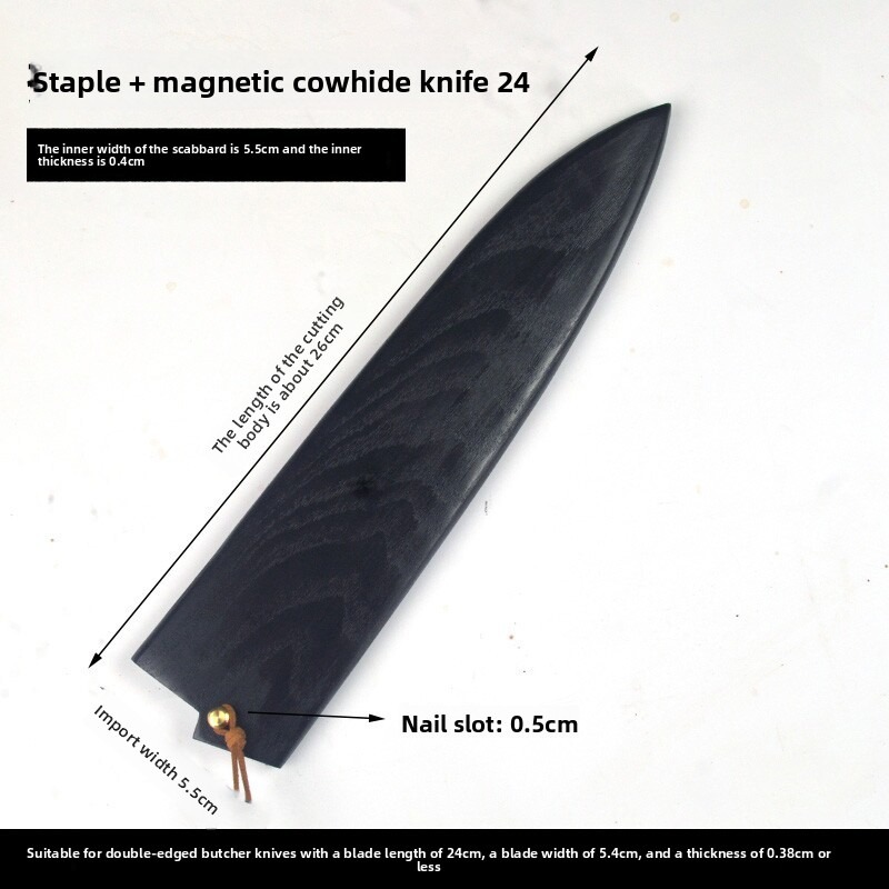 Sarung Pisau Kayu Ash Berlapis - Japanese Knife ulasan dan harga