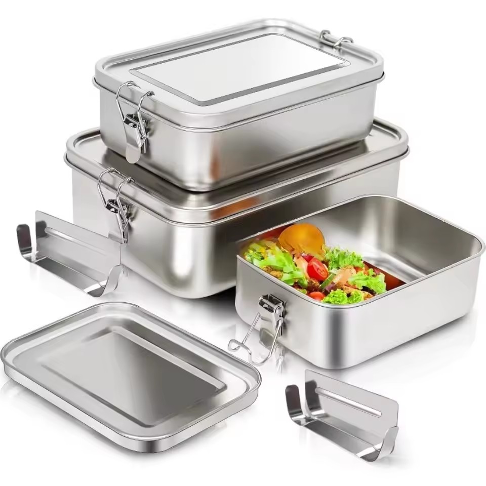 Kotak Bento Stainless Steel Ta - Bento Box ulasan dan harga